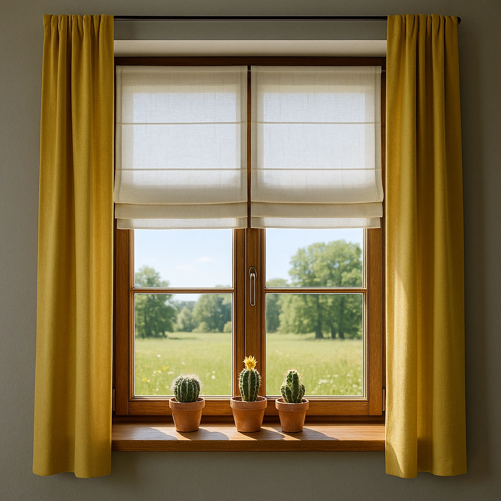 Parapet drewniany z montażem